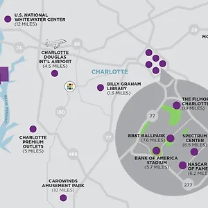 Hyatt Place Airport Billy Graham Parkway 3* Charlotte
